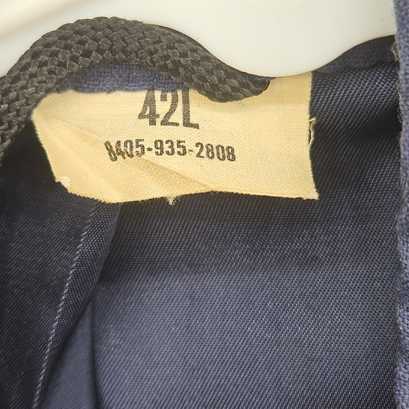 Vintage US Air Force Dress Uniform Jacket 42L Sergeant Master Missleman Rank - Picture 5 of 11